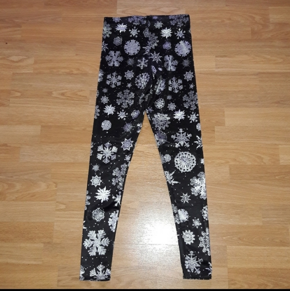 Black Milk Let It Snow leggings